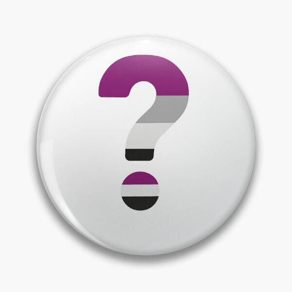 Item preview, Asexual Pride Question Mark designed and sold by Owcomm.