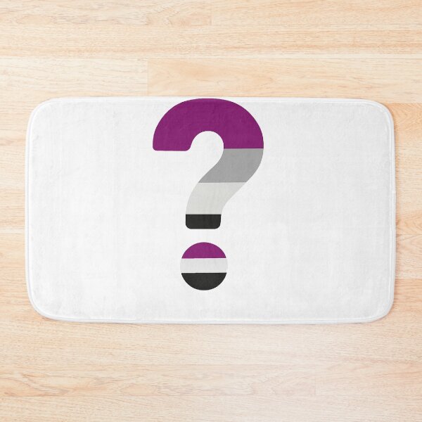 Item preview, Asexual Pride Question Mark designed and sold by Owcomm.