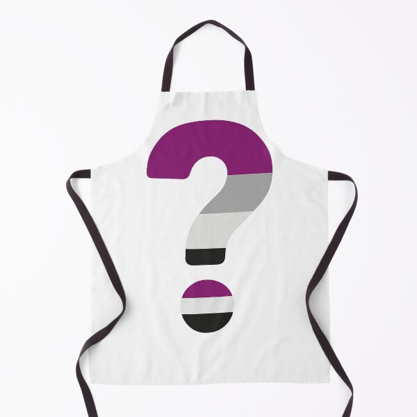 Item preview, Asexual Pride Question Mark designed and sold by Owcomm.
