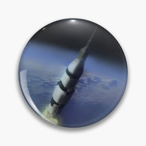 Item preview, Saturn V Rocket Digital Painting designed and sold by TheFOL.
