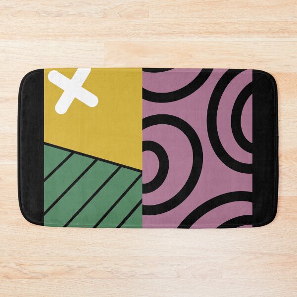 Item preview, Retro Memphis Mashup – Bold 90s Abstract Pattern designed and sold by Caramelo streetwear.