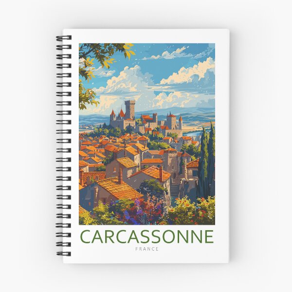 Item preview, Carcassonne France - Travel Art designed and sold by Marciolini.