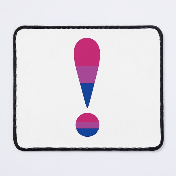 Item preview, Bisexual Pride Exclamation Point designed and sold by Owcomm.