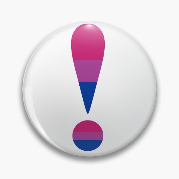 Item preview, Bisexual Pride Exclamation Point designed and sold by Owcomm.