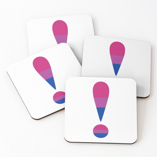 Item preview, Bisexual Pride Exclamation Point designed and sold by Owcomm.
