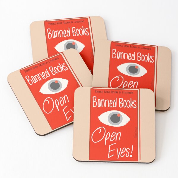 Item preview, Banned Books Open Eyes! 1984 book style designed and sold by BinaDraws.