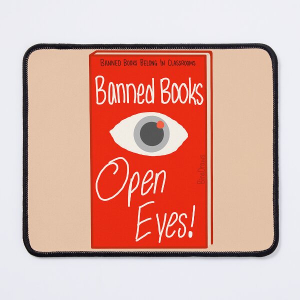 Item preview, Banned Books Open Eyes! 1984 book style designed and sold by BinaDraws.