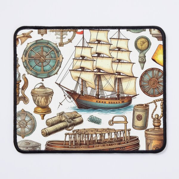 Item preview, Ships and Riggings...Available as cell phones cases,art prints,bags,puzzels,postcards,hats,dresses,t-shirts,kids clothes,back packs,socks,clocks,stickers,Etc. designed and sold by born30.