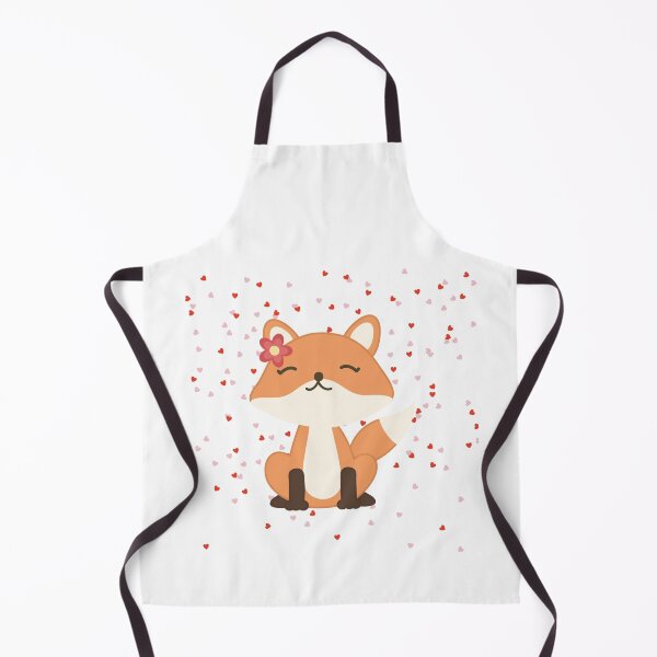 Item preview, Fox with hearts background designed and sold by NaturaFotos.