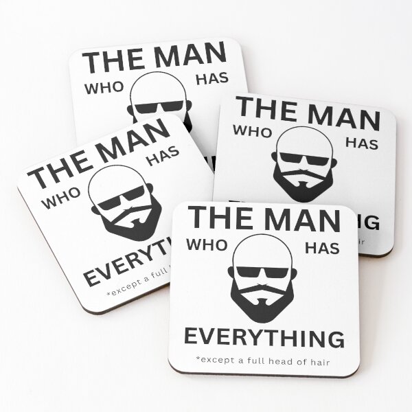 Item preview, The Man Who Has Everything, Except a Full Head of Hair designed and sold by DistincTee.