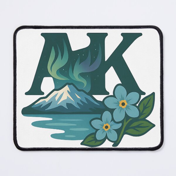 Item preview, Alaska Magic: Mountains & Northern Lights designed and sold by Out Playing Hooky.