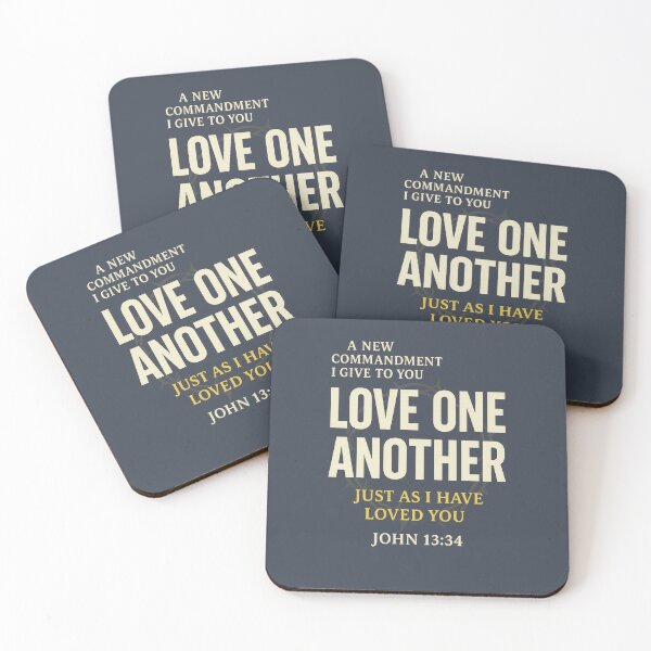 Item preview, John 13:34 – Love One Another Command designed and sold by SimplySelim.