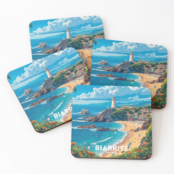 Item preview, Biarritz France - Travel art designed and sold by Marciolini.