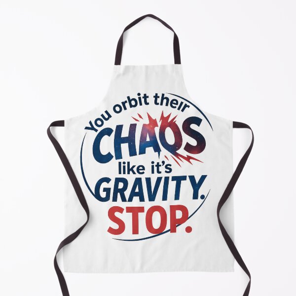 Item preview, You Orbit Their Chaos Like It’s Gravity. Stop. designed and sold by OrbitOdyssey.