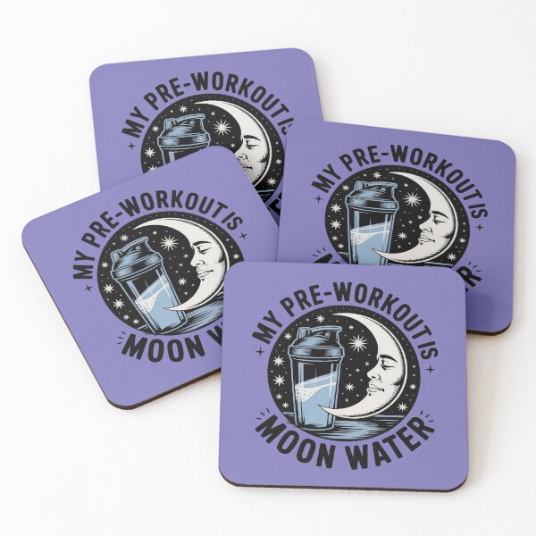 Item preview, My Pre-workout Is Moonwater designed and sold by CrypticHMystic.