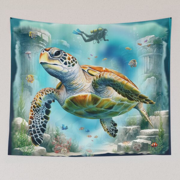 Item preview, Sea Turtle designed and sold by Karen Wood.