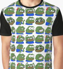 Pepe Overload - 9 Pepes Graphic T-Shirt