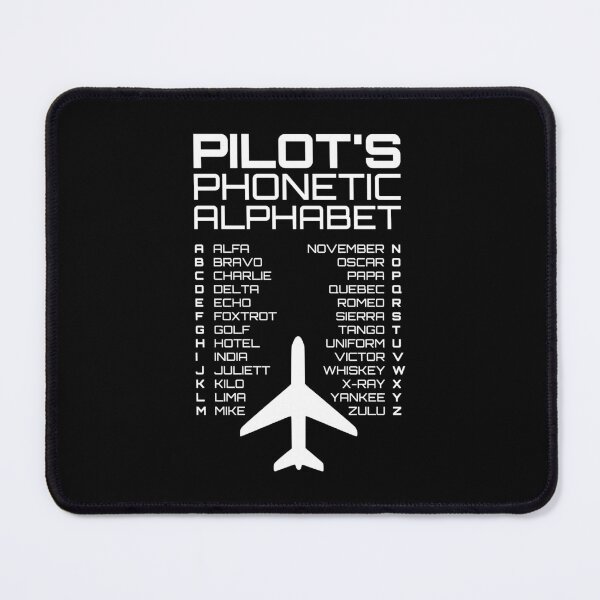Item preview, Pilot's Phonetic Alphabet – Aviation Design designed and sold by AnnSign.
