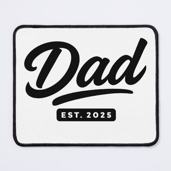 Item preview, Dad est. 2025 | T-Shirt Design for New and Expecting Dads designed and sold by ClarkCreativeUS.