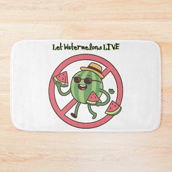 Item preview, Let Watermelons Live – Fruit Rights Movement designed and sold by Kunst-Shirt.