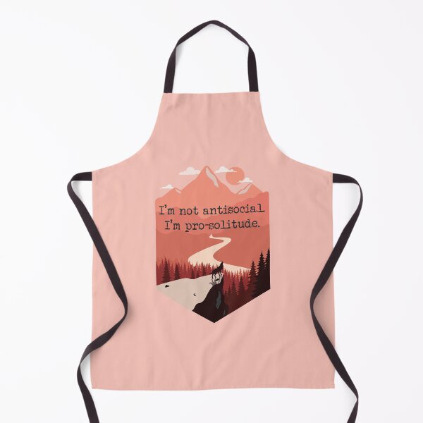 Item preview, Not Antisocial, Just Pro-Solitude v.2 designed and sold by SarcasticSarah.