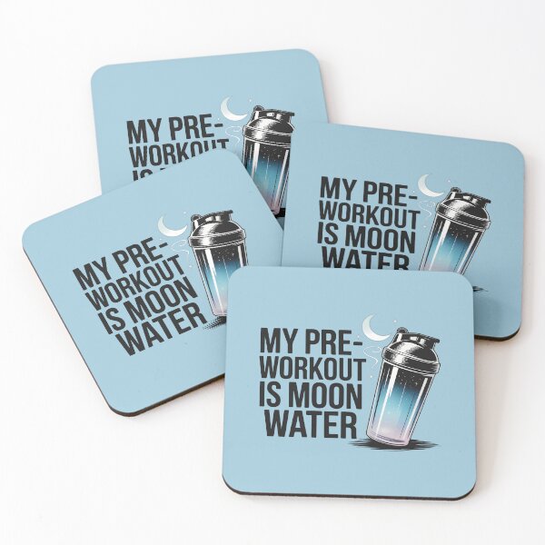 Item preview, My Pre-workout Is Moonwater 2.0 designed and sold by CrypticHMystic.