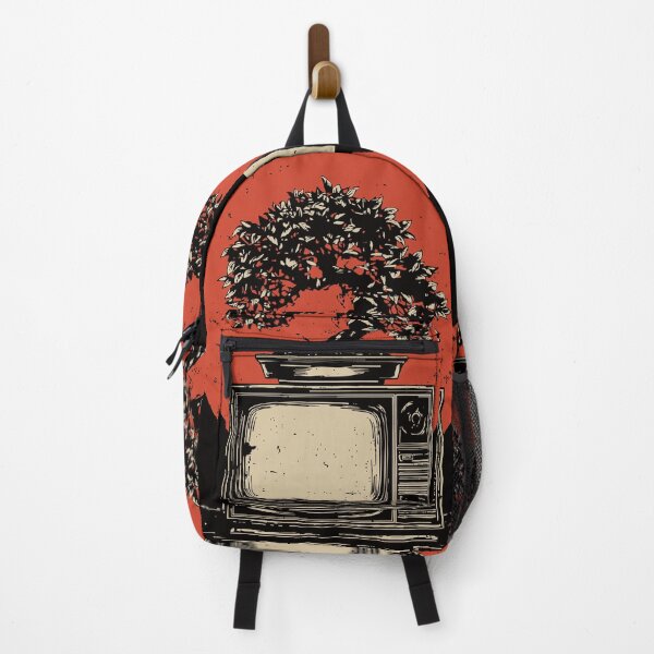 Item preview, Retro Bonsai & TV Fusion – Wabi-Sabi Japanese Surreal Art designed and sold by TuncGK.