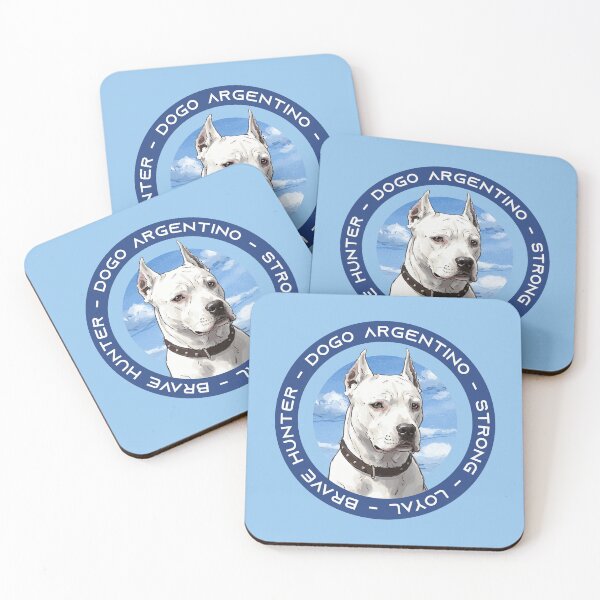 Item preview, Dogo Argentino: Brave Hunter Strong Loyal designed and sold by KiwiRider.