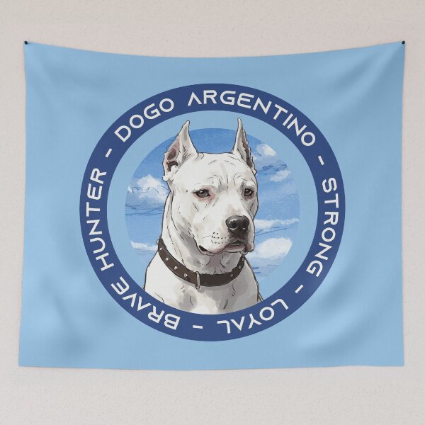 Item preview, Dogo Argentino: Brave Hunter Strong Loyal designed and sold by KiwiRider.