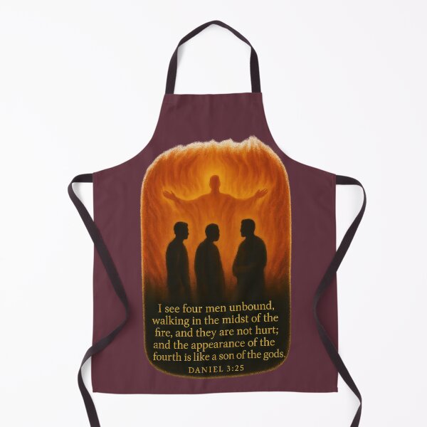 Item preview, Daniel 3:25 – Fourth Man in the Fire Verse designed and sold by SimplySelim.