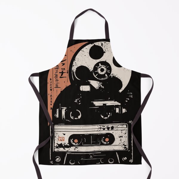 Item preview, Vintage Cassette Machine – Japanese Techno-Nostalgia in Wabi-Sabi designed and sold by TuncGK.