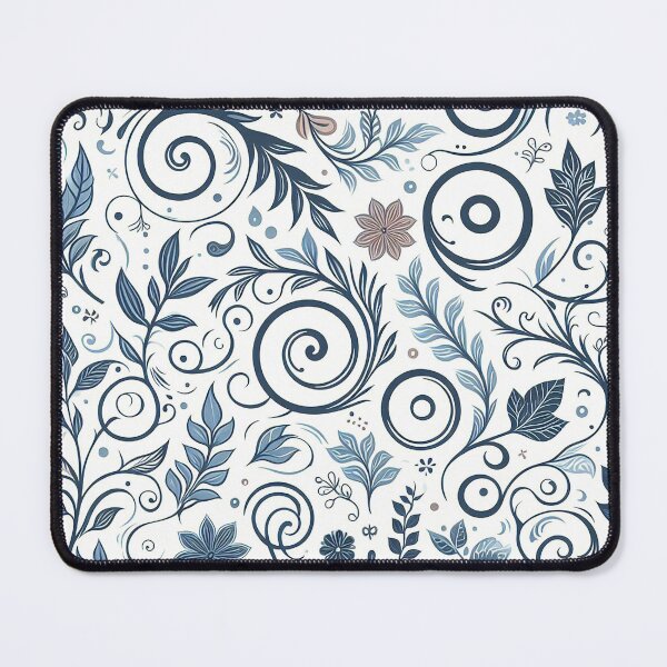 Item preview, Whimsical Swirls Pattern designed and sold by ArtFactoryAI.