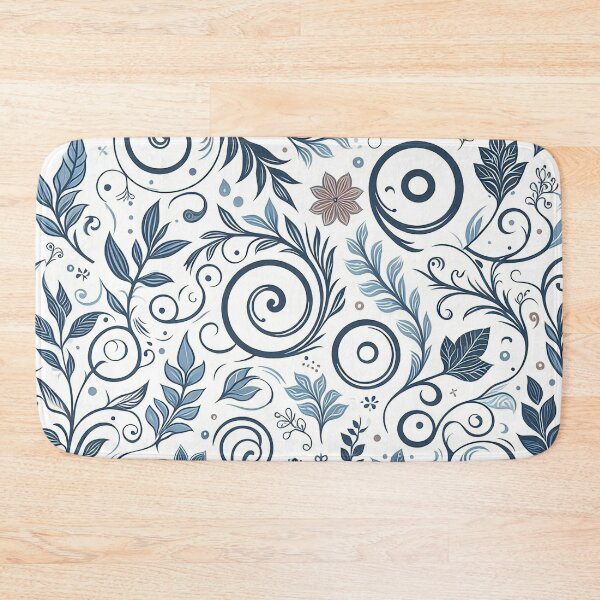 Item preview, Whimsical Swirls Pattern designed and sold by ArtFactoryAI.