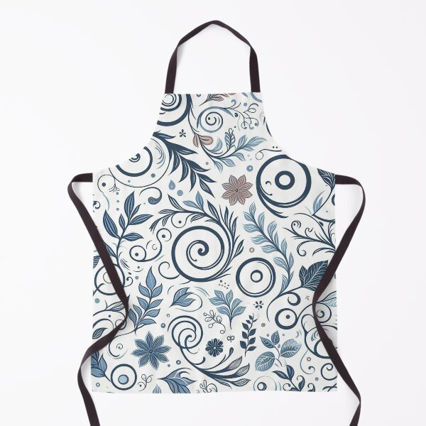 Item preview, Whimsical Swirls Pattern designed and sold by ArtFactoryAI.