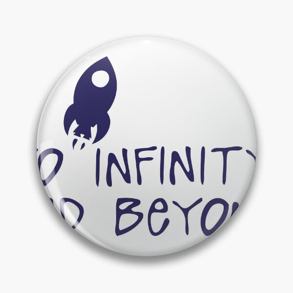 Item preview, to infinity and beyond quote rocket humor quote designed and sold by Achille3777.