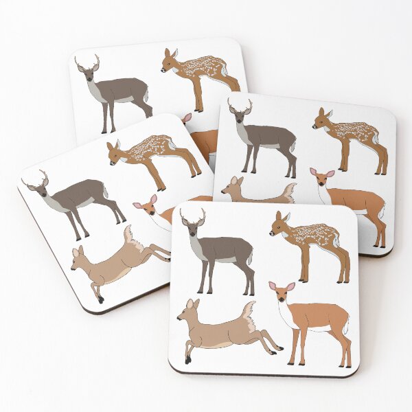 Item preview, Pack of Deers designed and sold by Leapingdoe.
