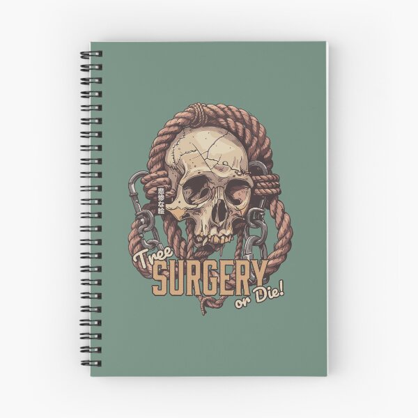 Item preview, Tree Surgery or Die! - Skull and Climbing Gear designed and sold by grimpicture.