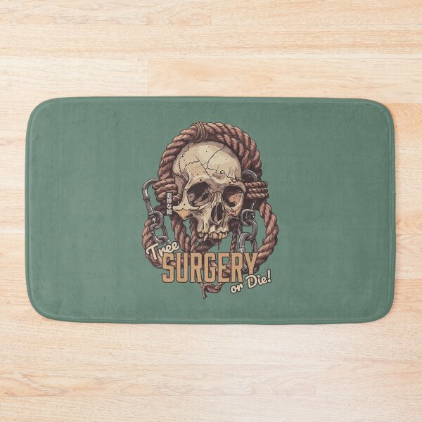 Item preview, Tree Surgery or Die! - Skull and Climbing Gear designed and sold by grimpicture.