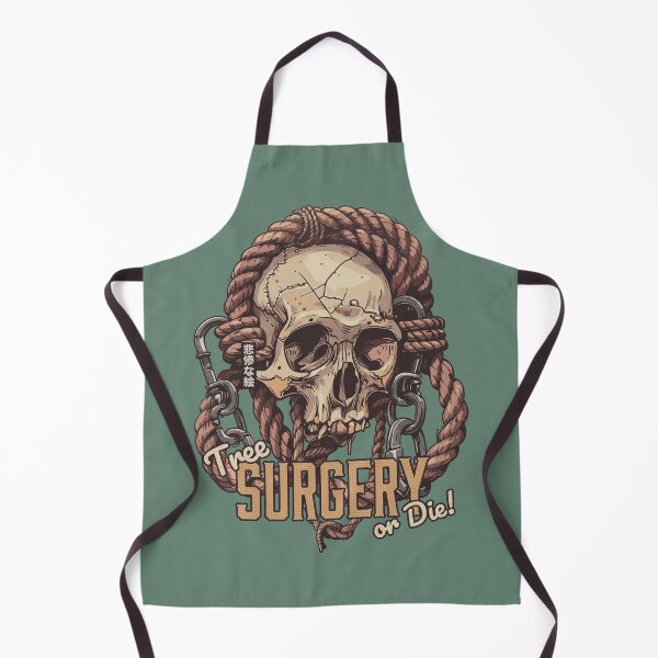 Item preview, Tree Surgery or Die! - Skull and Climbing Gear designed and sold by grimpicture.