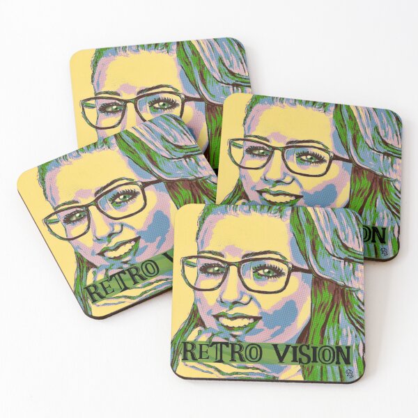 Item preview, Pop Art Portrait in Halftone – Retro Vision designed and sold by gleefulme.
