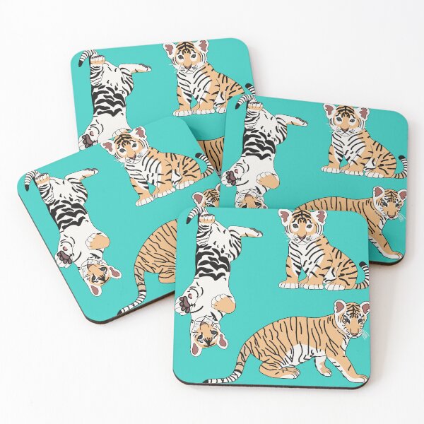Item preview, Baby Tigers designed and sold by Leapingdoe.