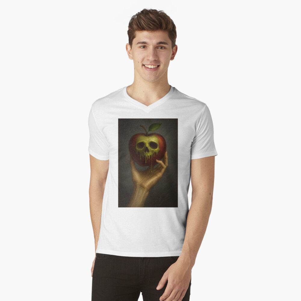 Item preview, V-Neck T-Shirt designed and sold by phatpuppyart.