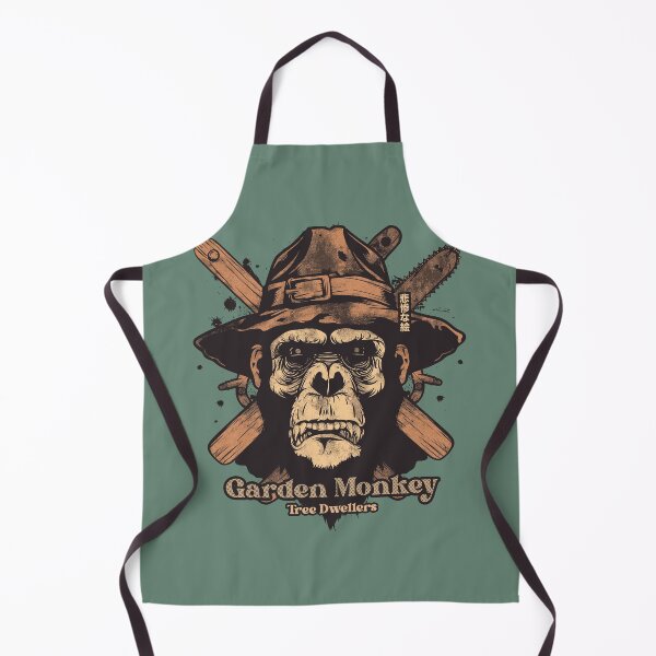 Item preview, Garden Monkey - Tree Dwellers, Angry Chimp designed and sold by grimpicture.