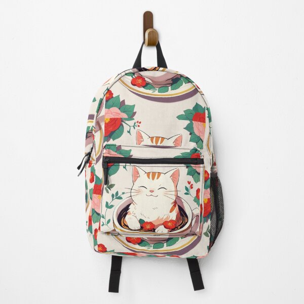 Item preview, Cat cafe zen poster designed and sold by ChromaStyle.