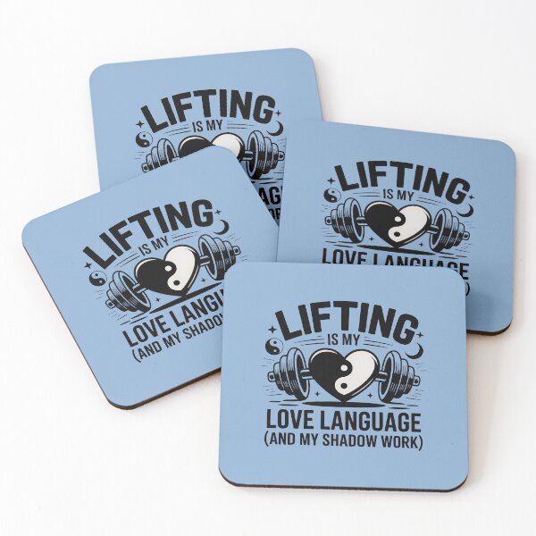 Item preview, Lifting Is My Love Language (And My Shadow Work) designed and sold by CrypticHMystic.