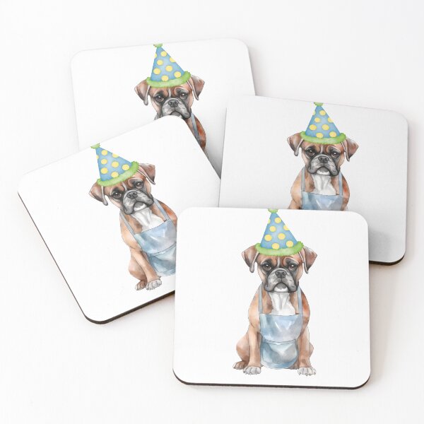 Item preview, Boxer Birthday Bash designed and sold by Li-ArtVibes001.