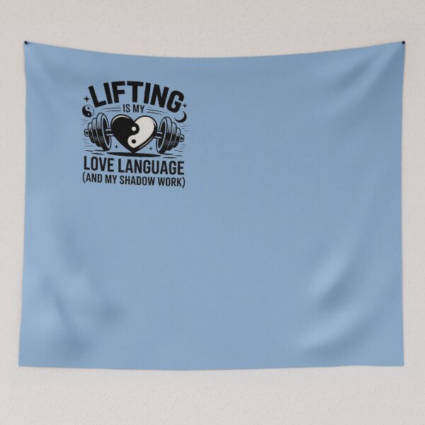 Item preview, Lifting Is My Love Language (And My Shadow Work) designed and sold by CrypticHMystic.