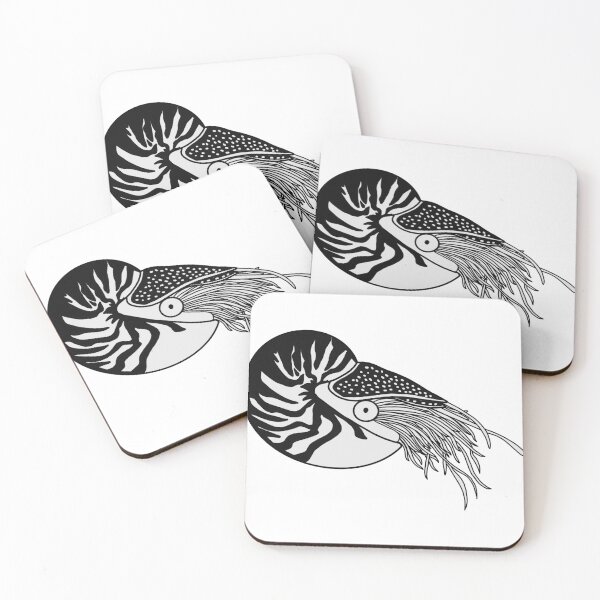 Item preview, Nautilus Black And White designed and sold by Leapingdoe.