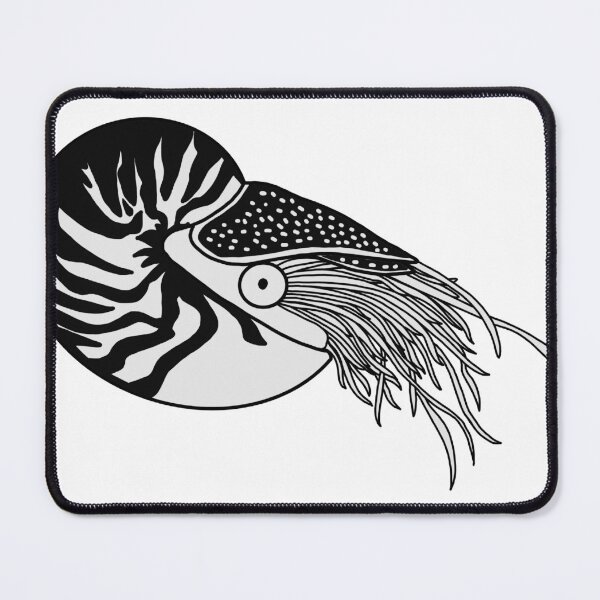 Item preview, Nautilus Black And White designed and sold by Leapingdoe.