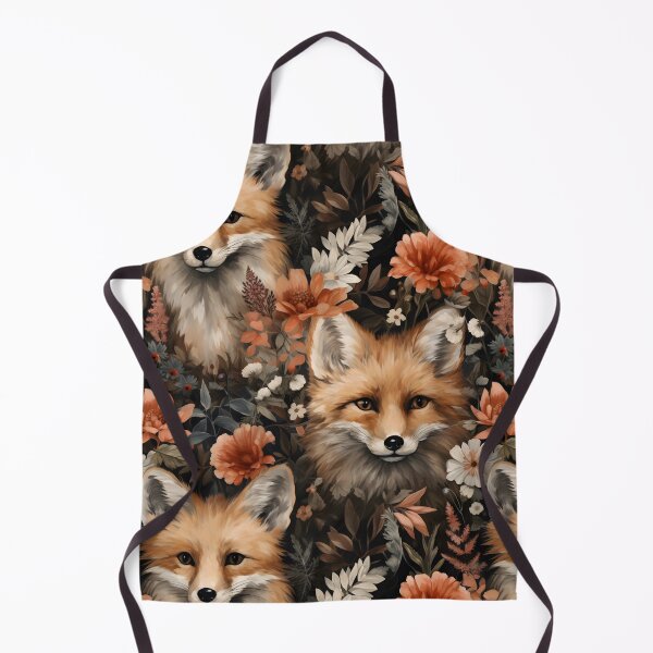 Item preview, Fox and Kit Cottage Floral designed and sold by Disney1955Fan.
